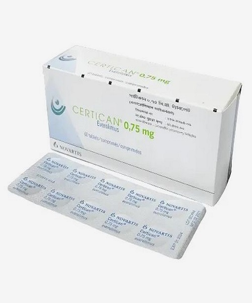 Everolimus Certican 0.75 Tablet