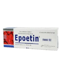 Medication Rules Erythropoietin Epoetin 5000 IU Injection