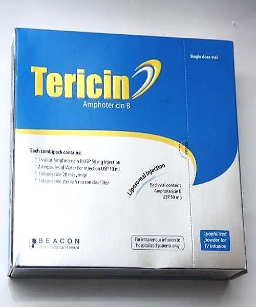 Amphotericin B Tericin 50mg Injection