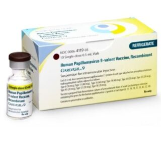 1Human Papillomavirus GARDASIL 9 Injection - 1