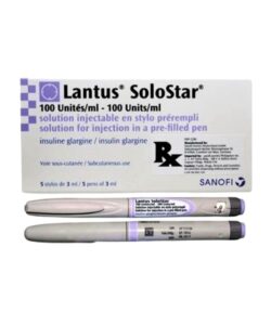 Insulin Glargine Lantus SOLOSTAR SC 100 IU Injection