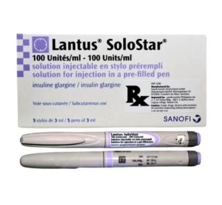 Insulin Glargine Lantus SOLOSTAR SC 100 IU Injection