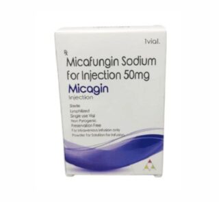 Micafungin Sodium Micagin IV 50 mg Injection