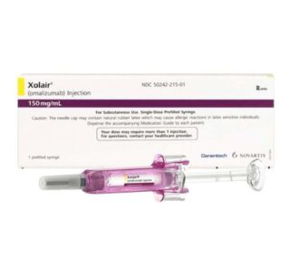 Omalizumab Xolair SC 150 mg Injection Price bd