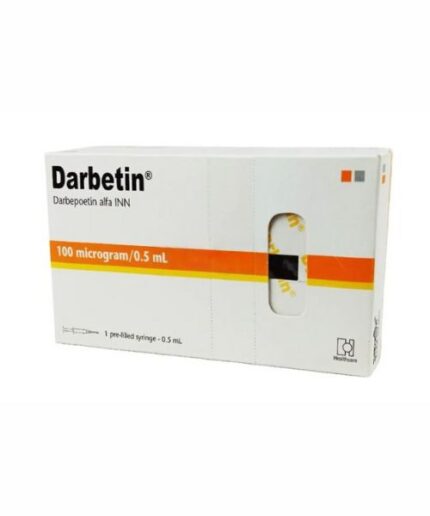 Darbepoetin Alfa Darbetin SC 100 mcg Injection