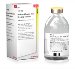 Human Albumin IV 100 ml 20% Infusion