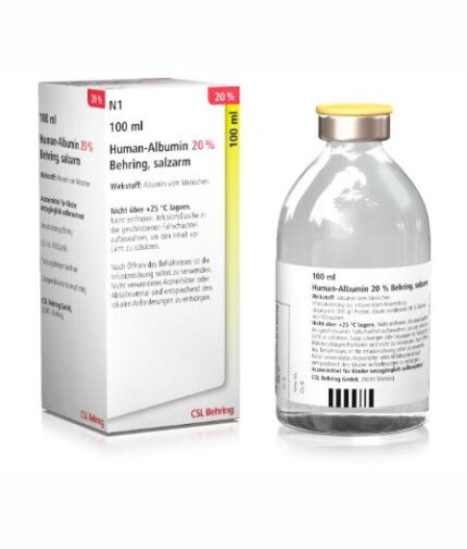 Human Albumin IV 100 ml 20% Infusion