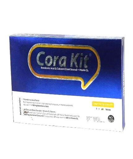 Ibandronic Acid + Coral Calcium + Vitamin D3 Cora Kit Tablet Price