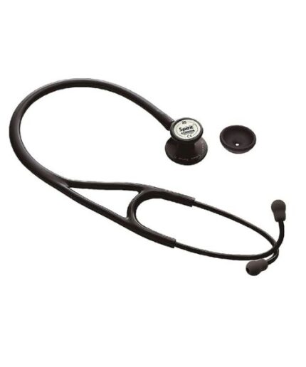 Spirit Deluxe Series Cardiology Stethoscope Black