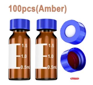 HPLC Vials Autosampler 2ml Amber Glass 1