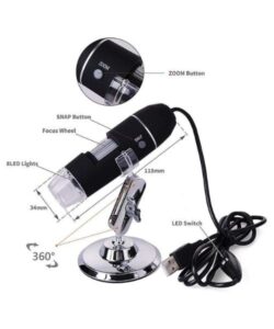 USB Digital Microscope 1600x with LED Light 2