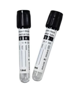 Vacuum ESR Tubes with Sodium Citrate 3.8% 2