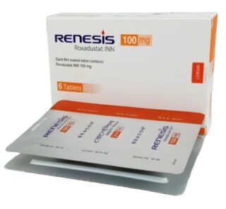 Roxadustat Renesis 100 mg Tablets, Roxadustat Renesis 100 mg, Roxadustat Renesis, roxadustat renesis tablets, roxadustat Price, roxadustat in bangladesh, roxadustat Tables Price, roxadustat Bd, roxadex tablets Price in Bangladesh, roxadustat tablets in BD, roxadustat Price in Bangladesh, renesis tablet, Roxadustat Renesis 100 mg Tablets Price in Bangladesh,