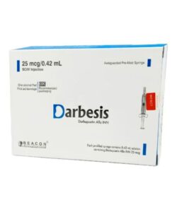 Darbepoetin alfa Darbesis 25 mcg Injection