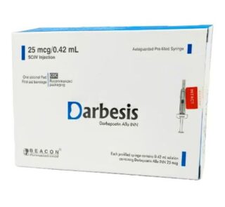 Darbepoetin alfa Darbesis 25 mcg Injection
