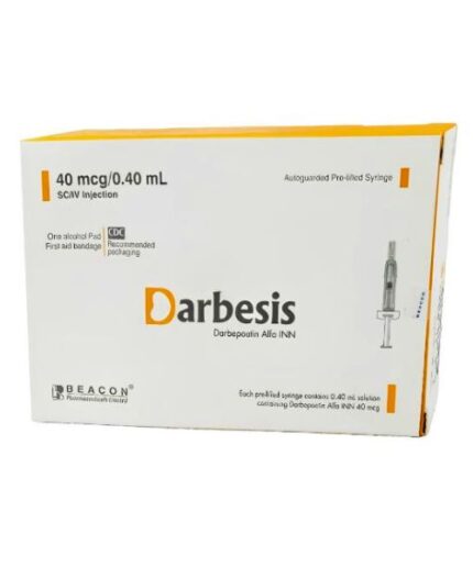 Darbepoetin alfa Darbesis 40 mcg Injection