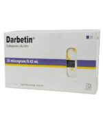 Darbepoetin alfa Darbetin 25 mcg Injection