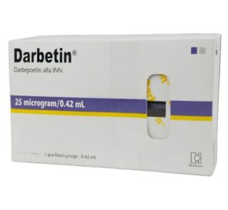 Darbepoetin alfa Darbetin 25 mcg Injection