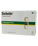 Darbepoetin alfa Darbetin 40 mcg Injection