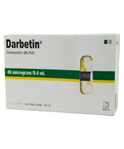 Darbepoetin alfa Darbetin 40 mcg Injection