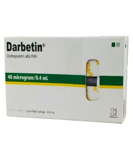 Darbepoetin alfa Darbetin 40 mcg Injection