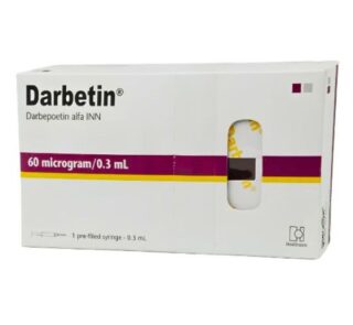 Darbepoetin alfa Darbetin 60 mcg Injection