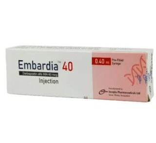 Darbepoetin alfa Embardia 40 mcg Injection