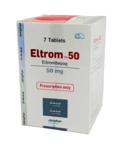 Eltrombopag Olamine Eltrom 50 mg Tablet