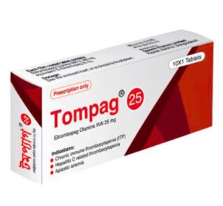 Eltrombopag Olamine Tompag 25 mg Tablet
