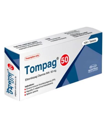 Eltrombopag Olamine Tompag 50 mg Tablet