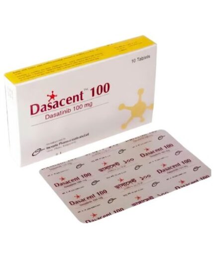 Dasatinib Dasacent 100 mg Tablet