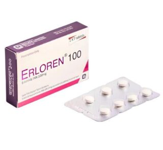 Erlotinib Erloren 100 mg Tablet