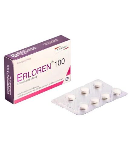 Erlotinib Erloren 100 mg Tablet