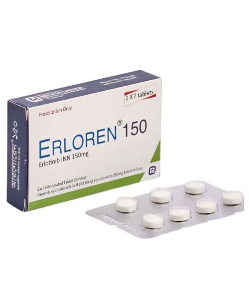 Erlotinib Erloren 150 mg Tablet