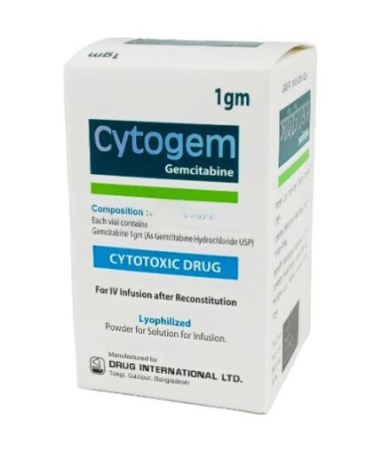 Gemcitabine Cytogem 1 gm Injection