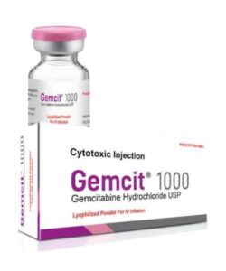 Gemcitabine Gemcit 1 gm Injection