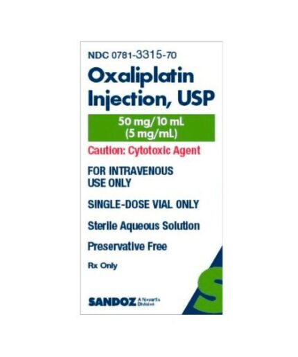 Oxaliplatin Sandoz 5 mg IV Injection
