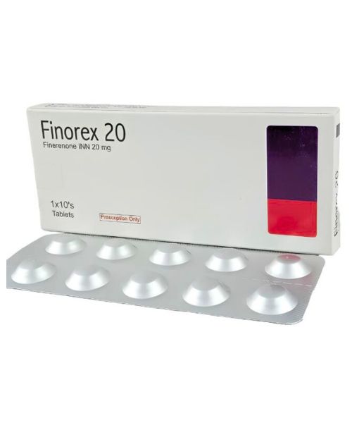 Finerenone Finorex 20 mg Tablet