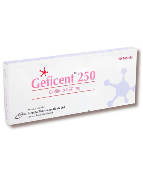 Gefitinib Geficent 250 mg Tablet