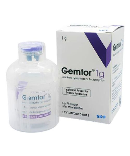 Gemcitabine Gemtor 1 gm Injection