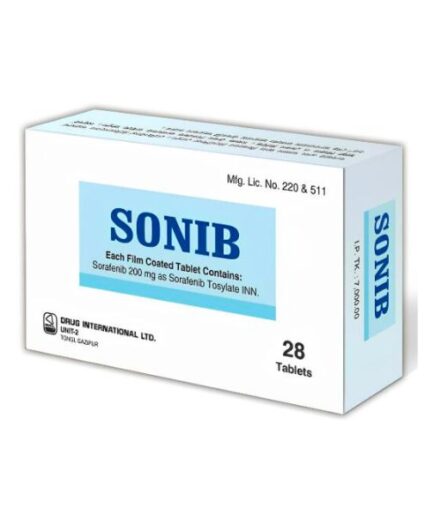 Sorafenib Tosylate Sonib 200 mg Tablet