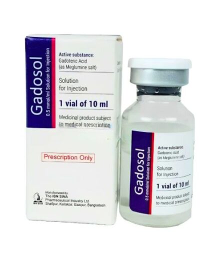 Gadoteric Acid Gadosol 0.5 mmol Injection