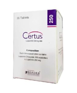 Lapatinib Certus 250 mg Tablet