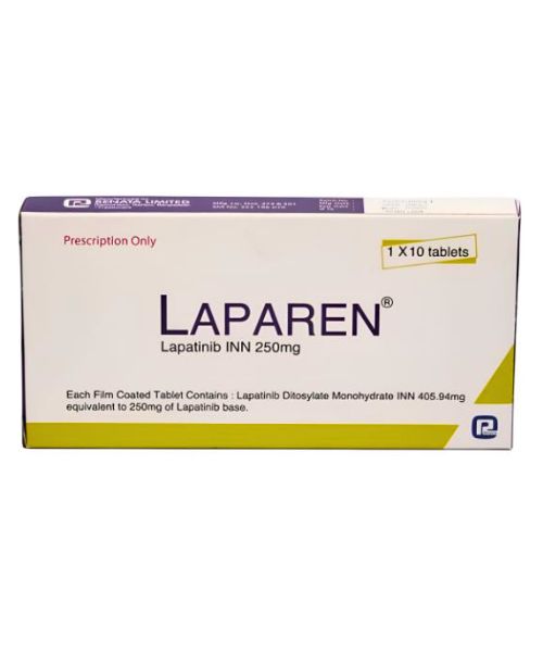 Lapatinib Laparen 250 mg Tablet