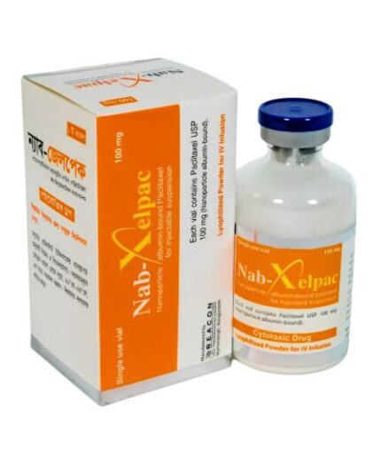 Nanoparticle Albumin Nab-Xelpac 100 mg Injection