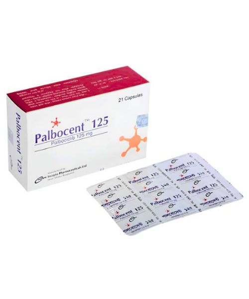 Palbociclib Palbocent 125 mg Capsule