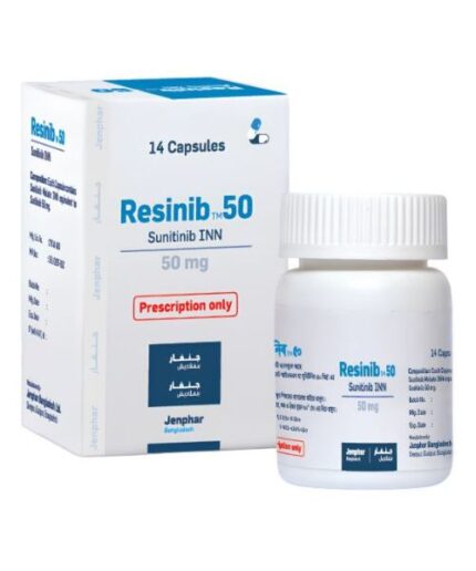 Sunitinib Resinib 50 mg Capsule