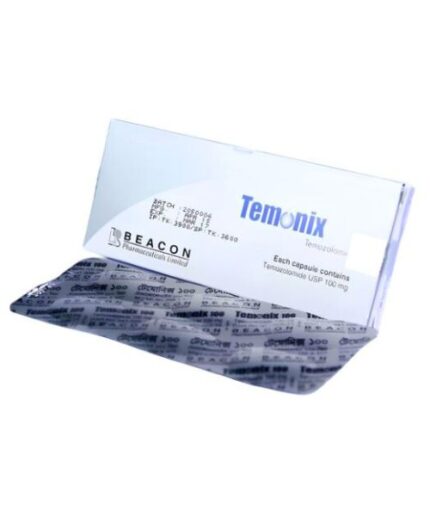 Temozolomide Temonix 100 mg Capsule