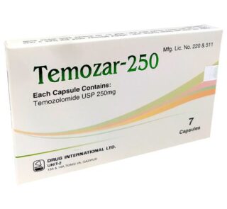Temozolomide Temozar 250 mg Capsule