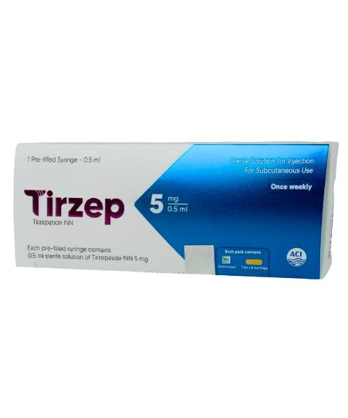 Tirzepatide Tirzep 5 mg Injection